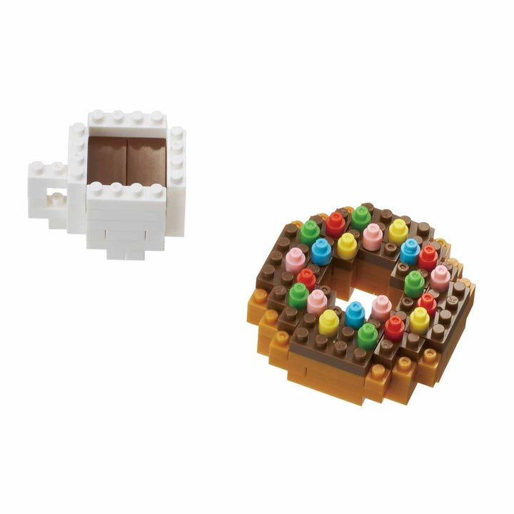 Nanoblock Collection Series Donut and Coffee "Foods" | 4972825208472
