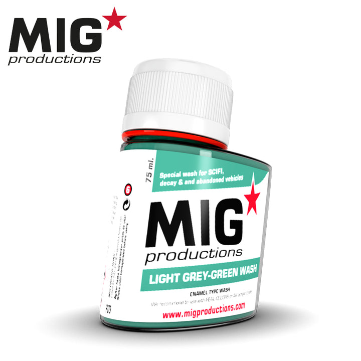MIG Light Grey-Green Wash 75ml | 8436564926777