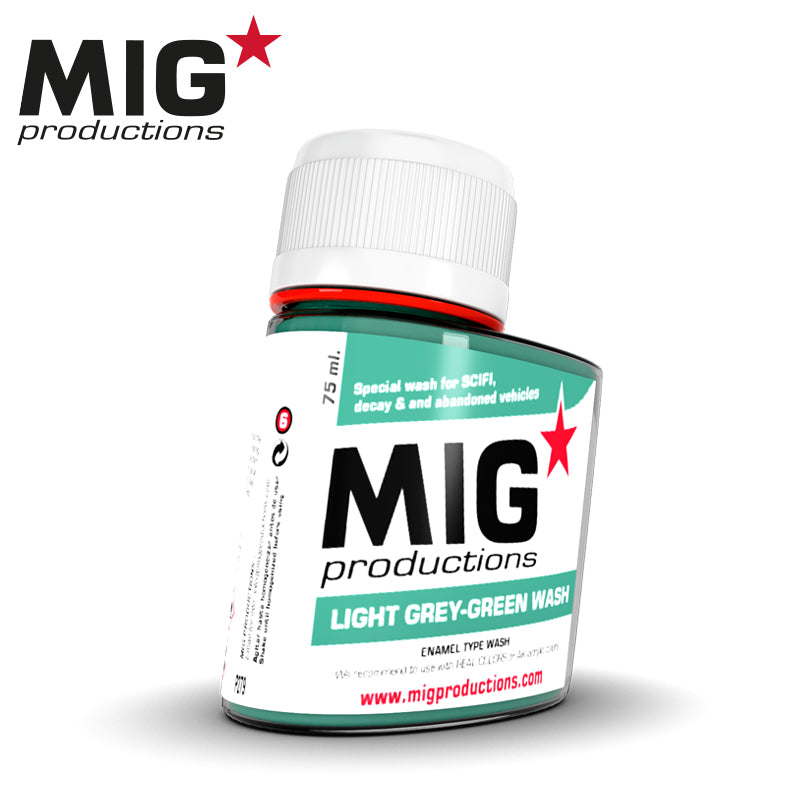 MIG Light Grey-Green Wash 75ml | 8436564926777