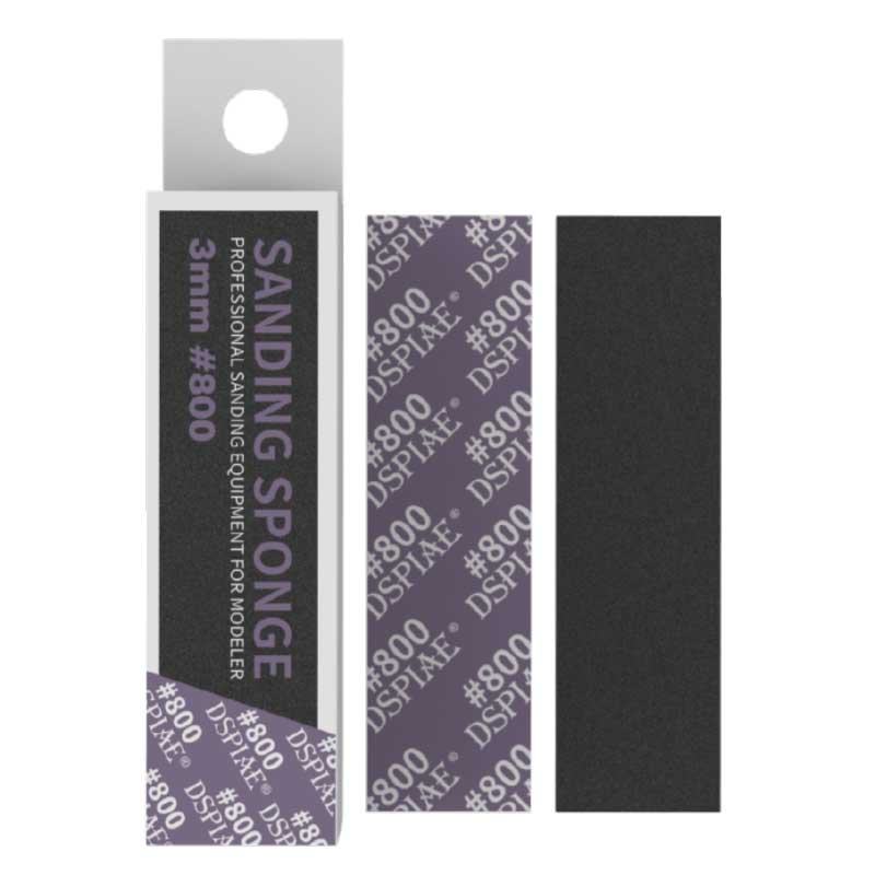 DSPIAE 3mm #800 Sanding Sponge 5Pcs | 6970845562978
