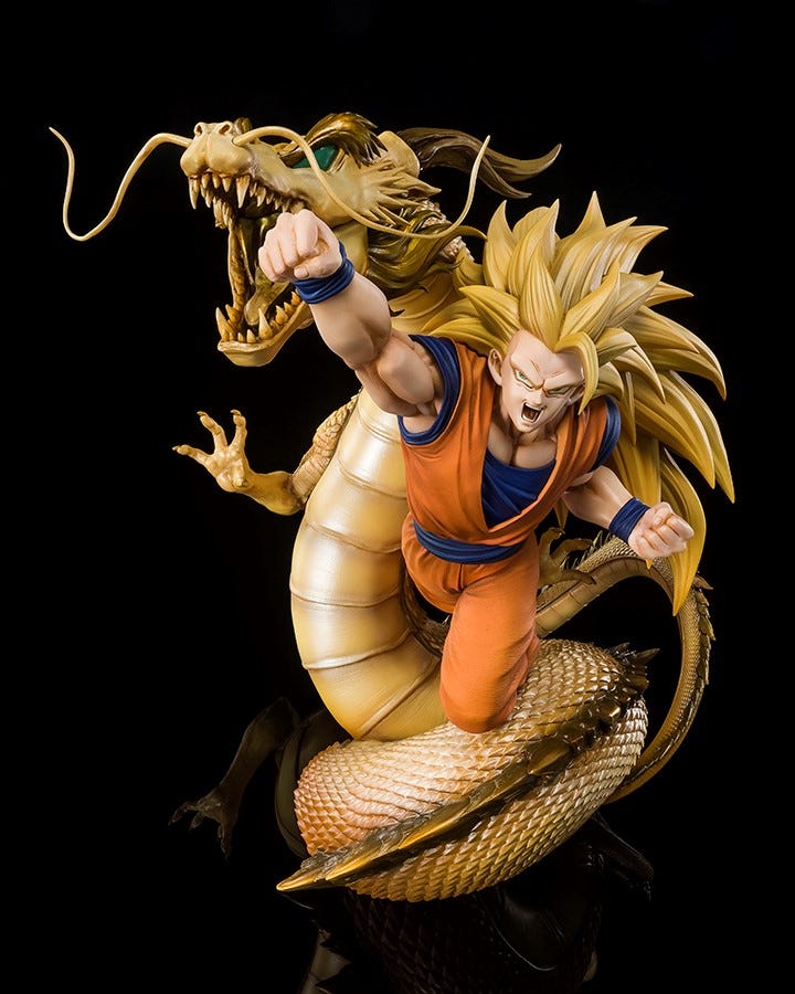 Bandai Spirits S.H. Figuarts, Super Saiyan 3 Son Goku (Extra Battle) Dragon Fist Explosion Dragon Ball Z