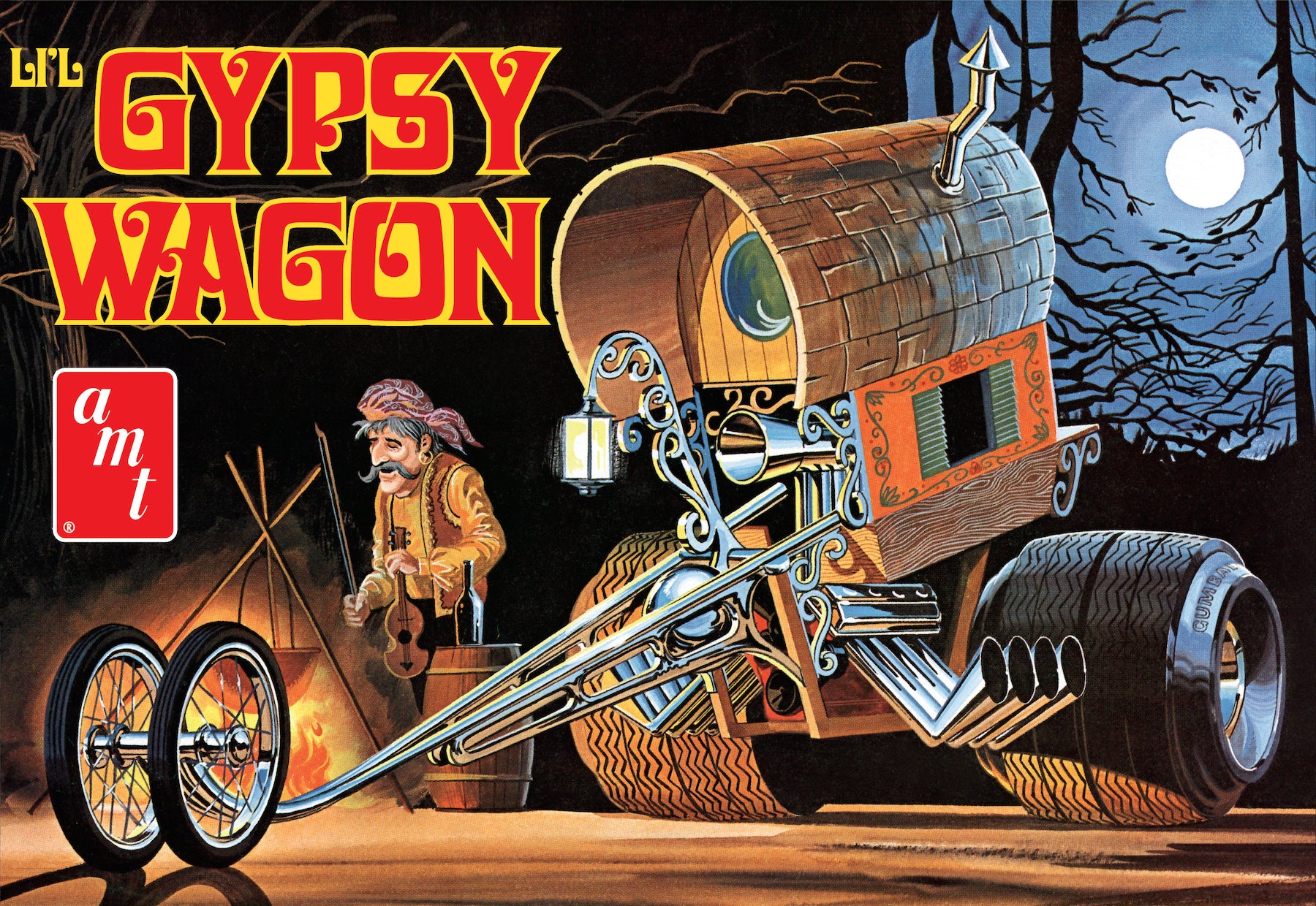 AMT 1/25 Li'l Gypsy Wagon Show Rod | 849398017425