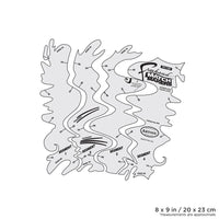 IWATA Artool #11 Matchmakers Freehand Airbrush Template by Michael Cacy | 758240038139