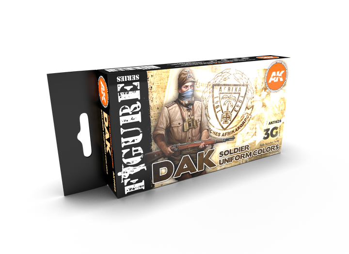 AK Interactive 3G DAK Soldier Uniform Colors | 8435568310506