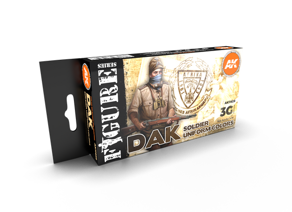 AK Interactive 3G DAK Soldier Uniform Colors
