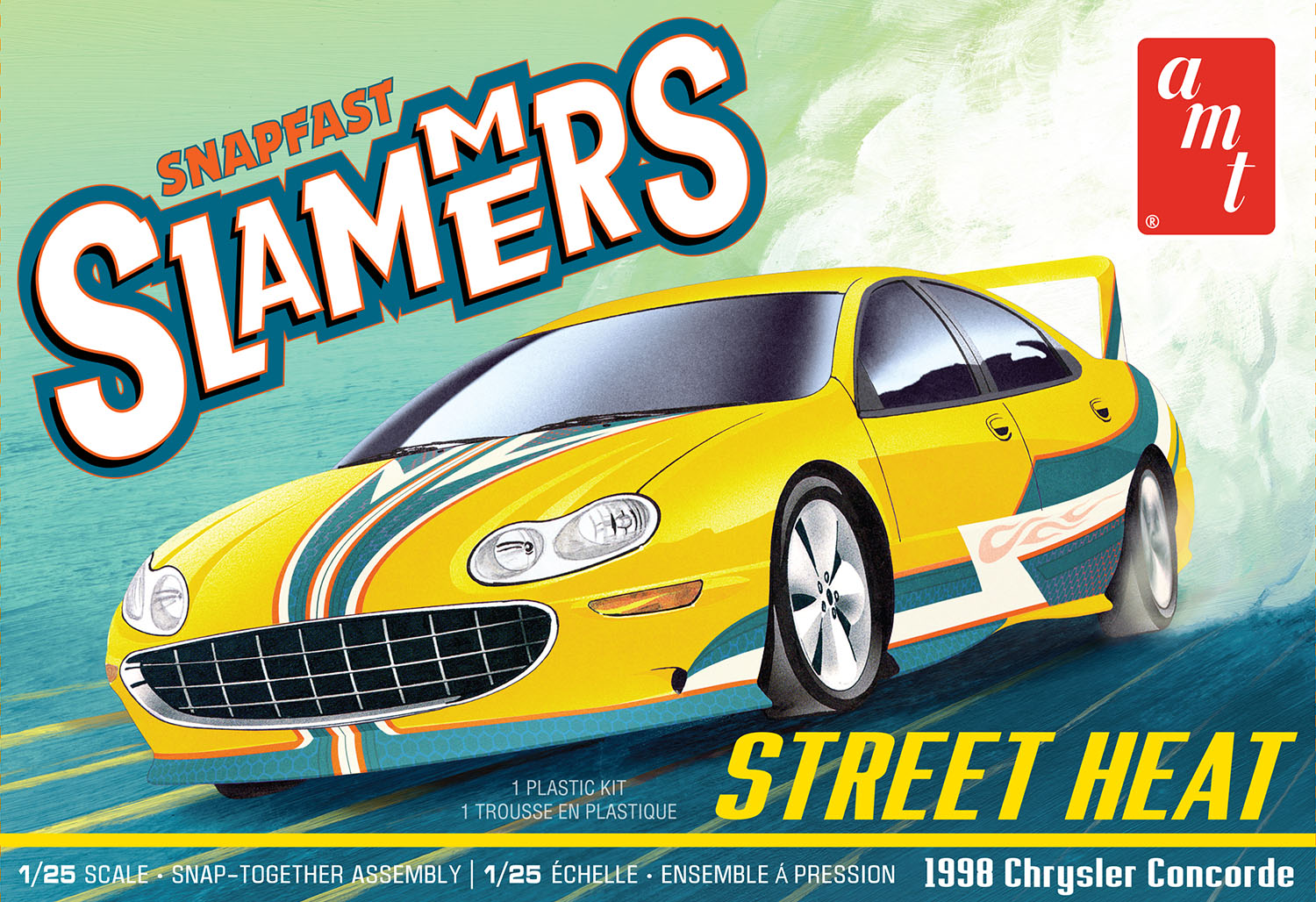 AMT 1/25 1998 Chrysler Concorde Street Heat Snap Fit Kit | 849398043479