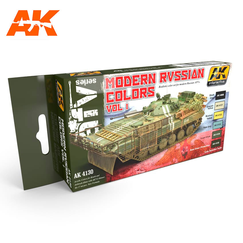 AK Interactive Modern Russian Colours Vol.1 | 8436535575386