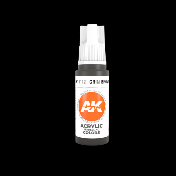 AK Interactive 3G Acrylic Grim Brown 17ml