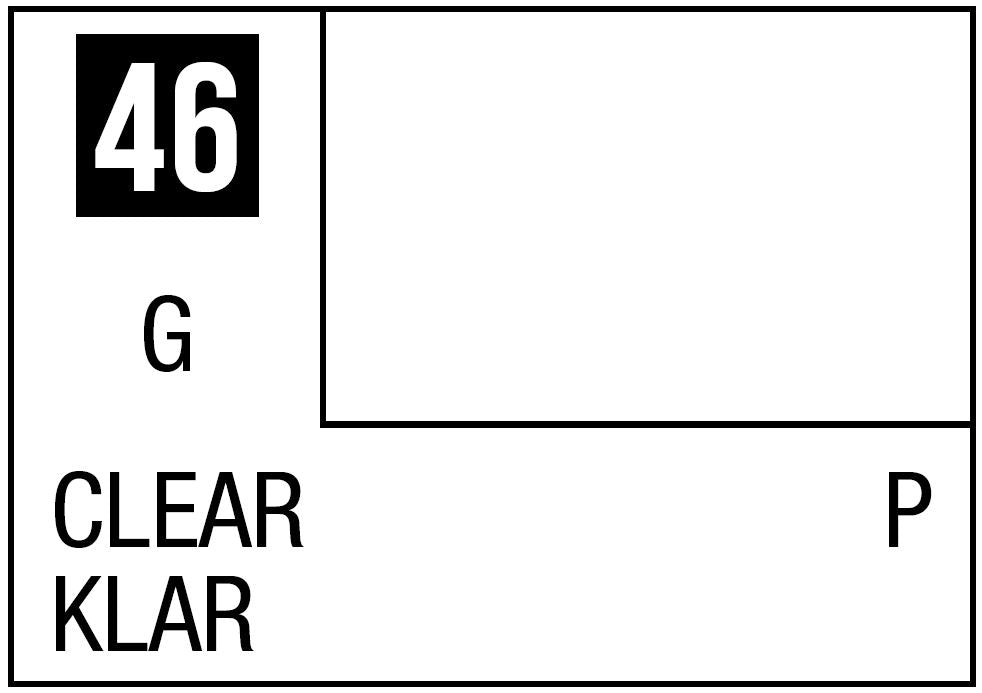 Mr Hobby Mr. Color 46 - Clear (Gloss/Primary) - 10ml | 4973028635041