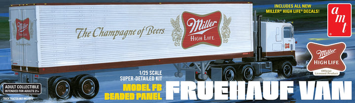 AMT 1/25 Miller Beer Fruehauf 40' Semi Trailer | 849398046609