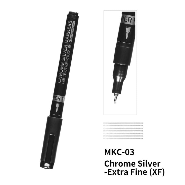 DSPIAE Chrome Silver Markers Superfine | 6970845569755