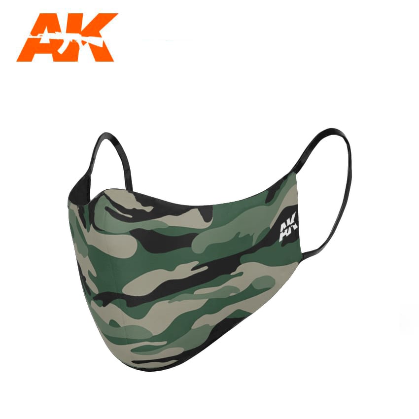 AK Interactive Classic Camouflage Face Mask 01 | 8435568308428