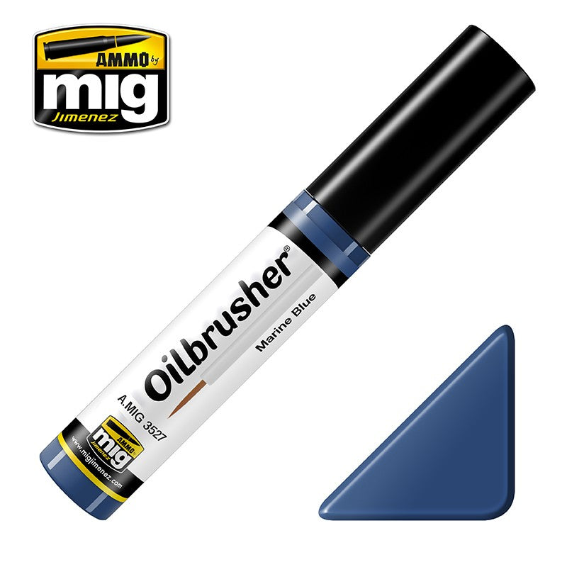 Ammo Mig Oilbrusher - Marine Blue | 8432074035275