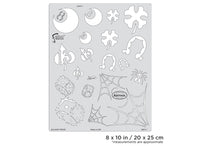 IWATA Artool Kustom Kulture Lucky 7 Freehand Airbrush Template by Craig Fraser | 758240150176