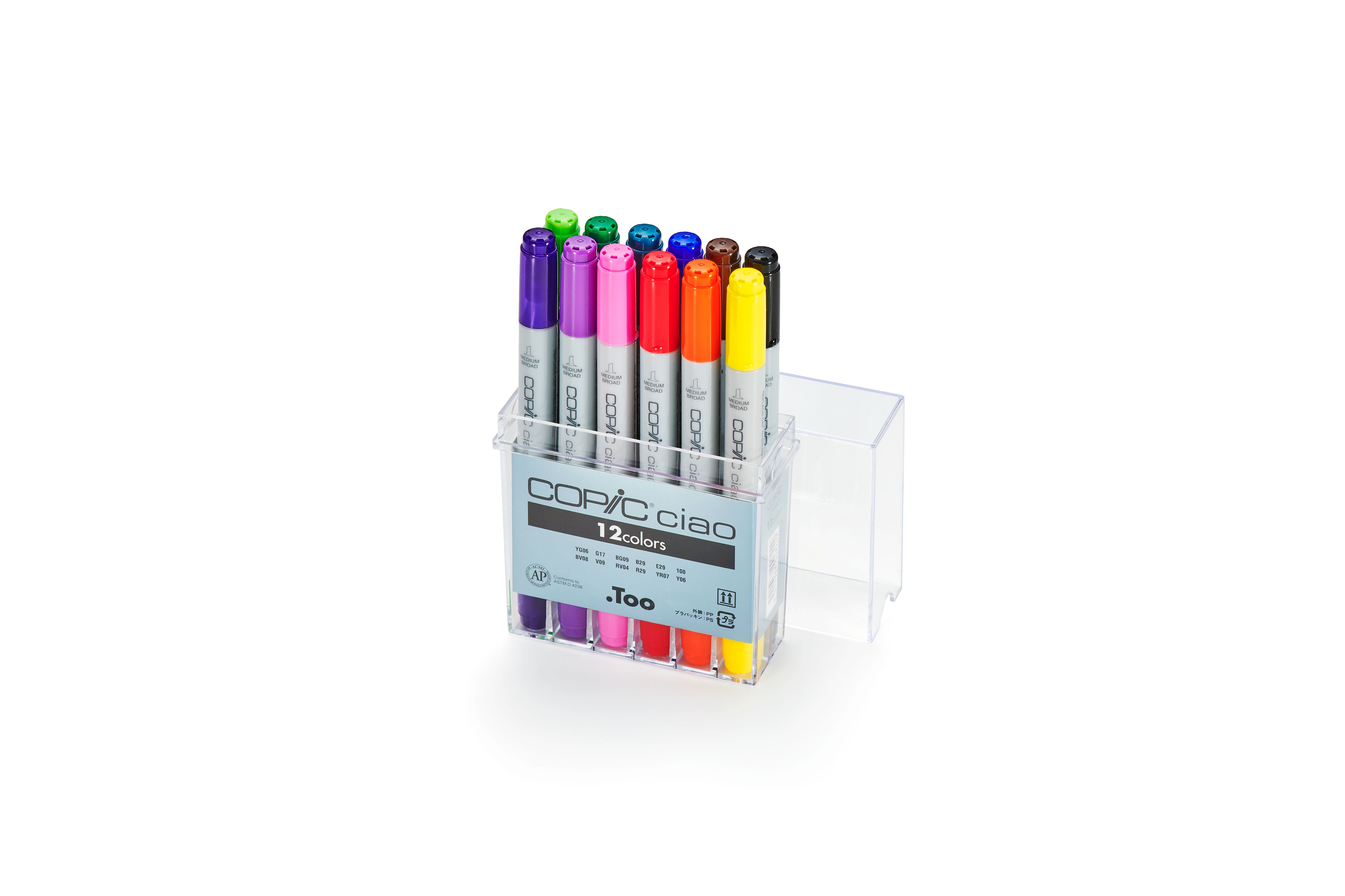 Copic Ciao Marker 12Pc Basic Set | 4511338063224