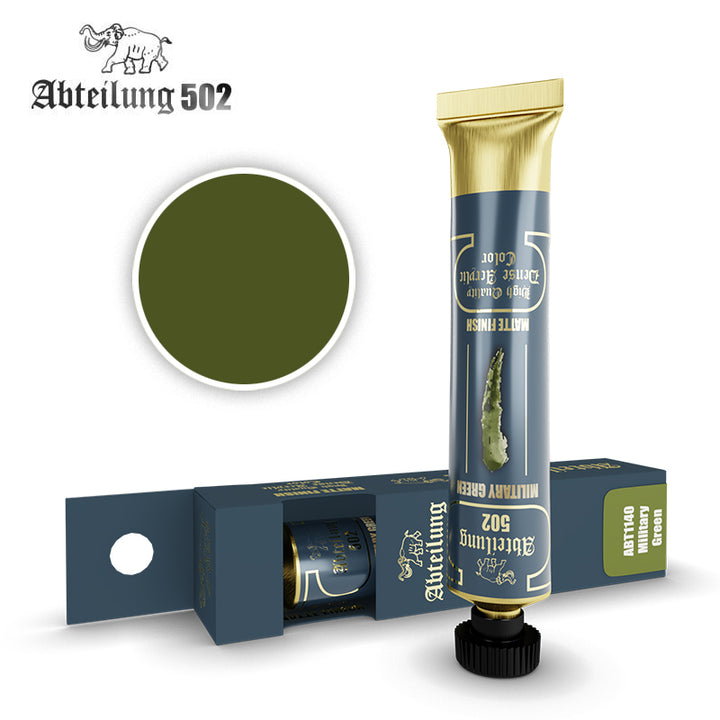 Abteilung502 High Quality Dense Acrylic, Military Green | 8435568308862