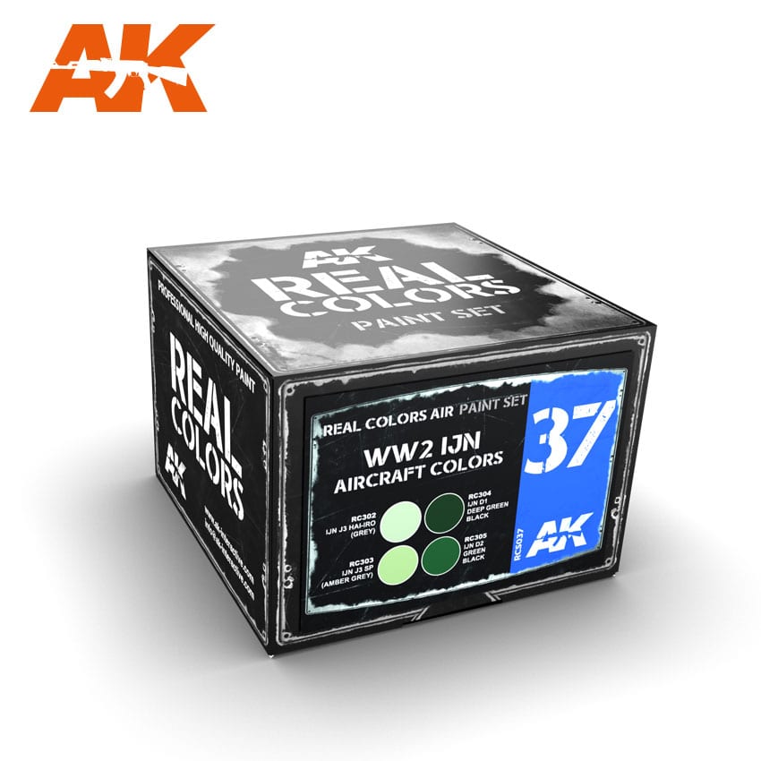 AK Interactive Real Colors WW2 IJN Aircraft Colors | 8436564930033