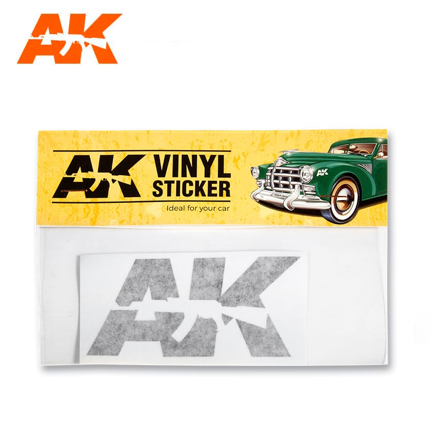 AK Interactive Vinyl Sticker Black | 8435568308244