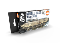 AK Interactive 3G Middle East War Colors | 8435568311121