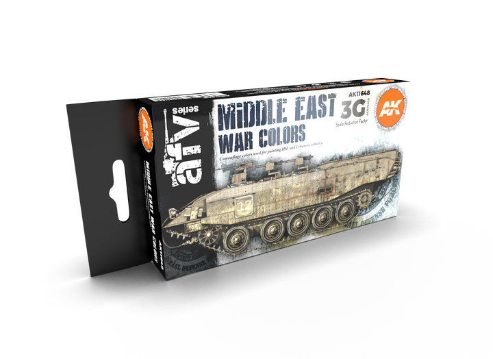 AK Interactive 3G Middle East War Colors | 8435568311121