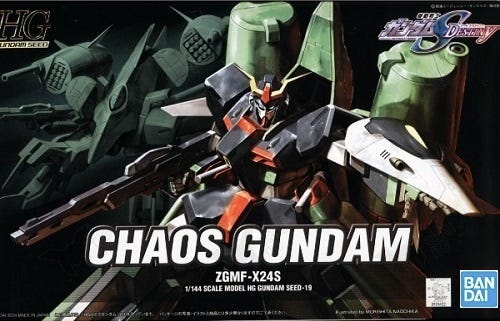 Bandai HG 1/144 #19 Chaos Gundam 'Gundam Seed'