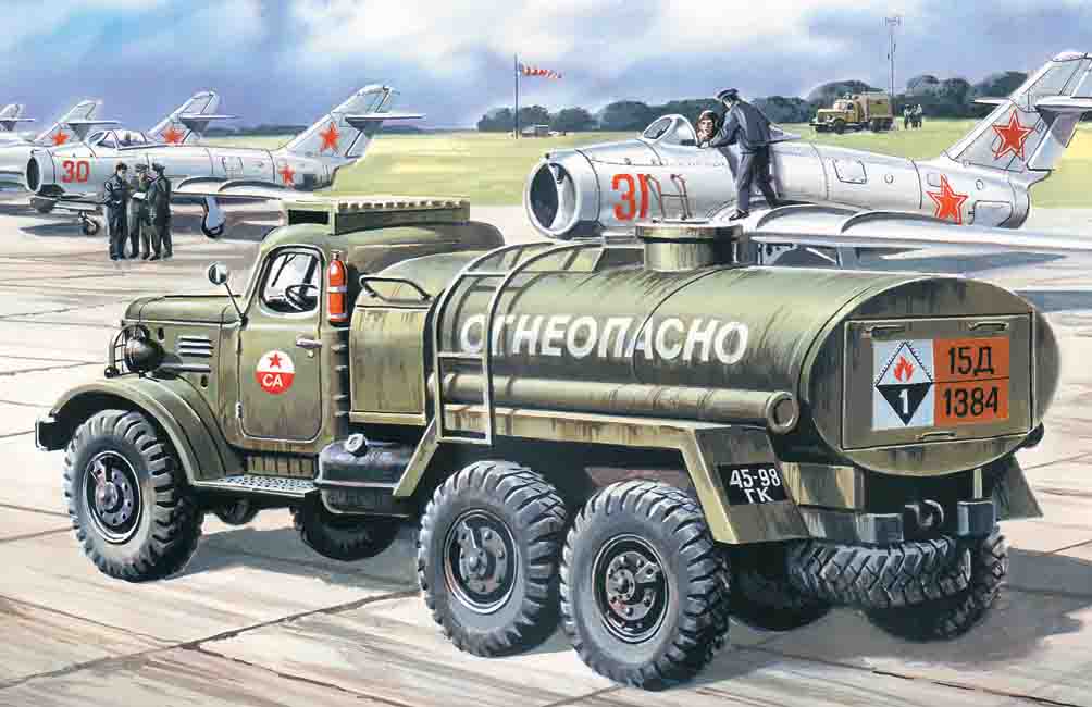 ICM 1/72 ZiL-157, Fuel Truck | 4823044400201