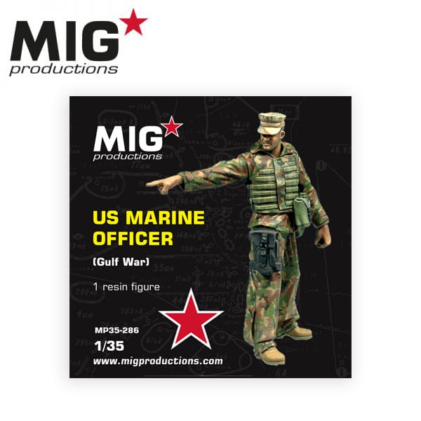 MIG 1/35 U.S. Marine Officier (Gulf War) | 8436564928047