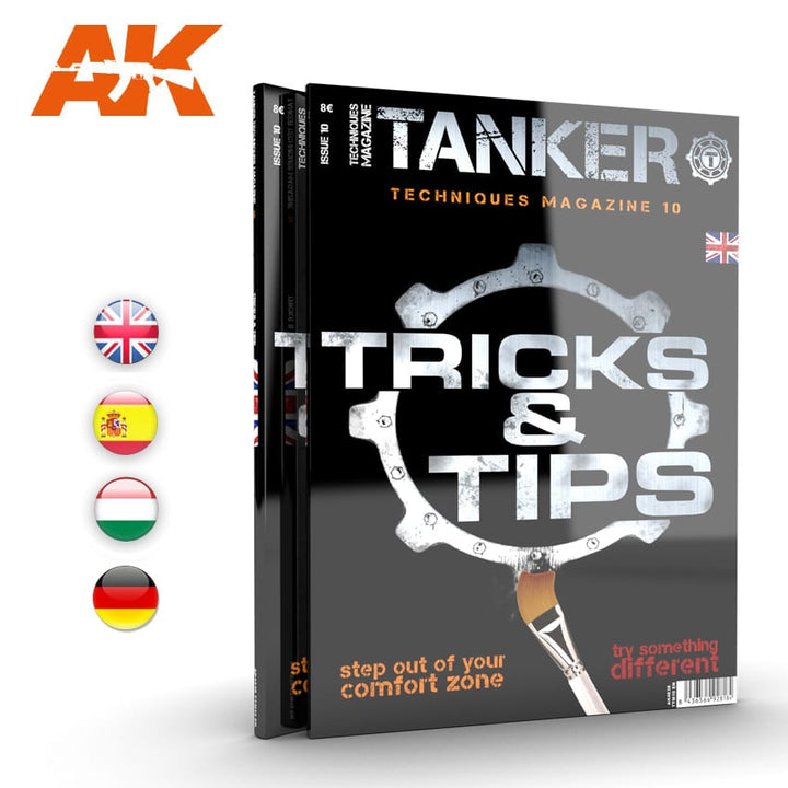 AK Interactive TANKER 10 'TRICKS & TIPS' (Special Edition) - English | 8436564928184