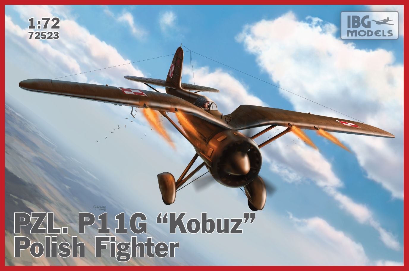 IBG Models 1/72 PZL P.11g "Kobuz” Polish Fighter | 5907747901391