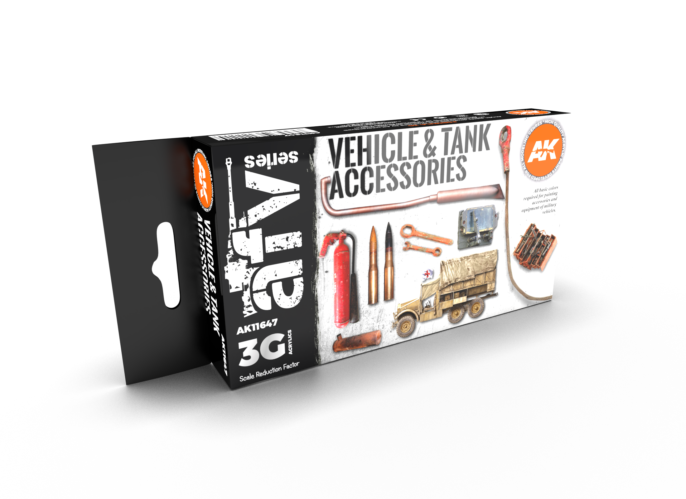 AK Interactive 3G Tank Accessories | 8435568311114