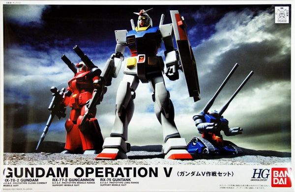 Bandai 1/144 HGUC Gundam Operation V Set