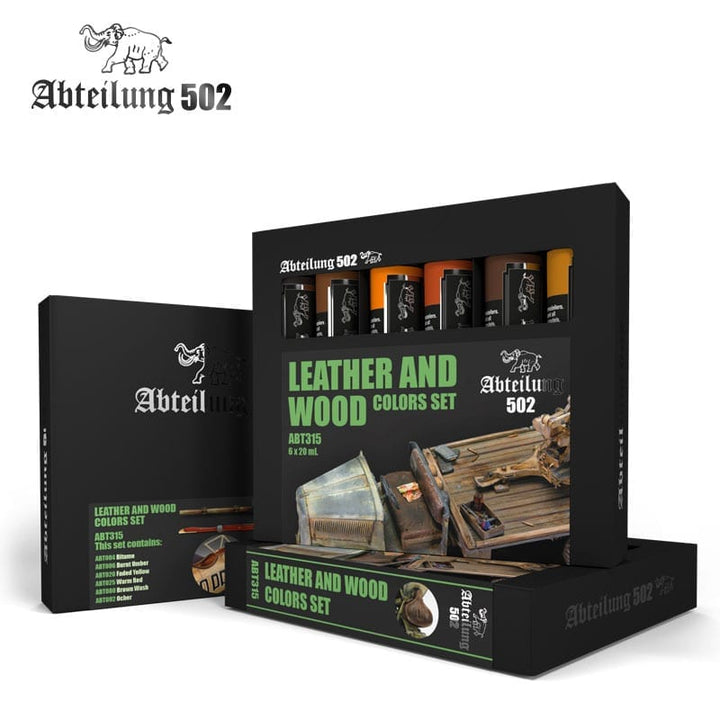 Abteilung502 Leather and Wood Set | 8436564921642