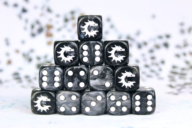 Conquest Logo on Black Dice (PBW8513) | 5213009014328