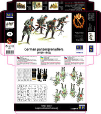 MASTER BOX 1/35 German panzergrenadiers, 1939-1942 | 4820041760161