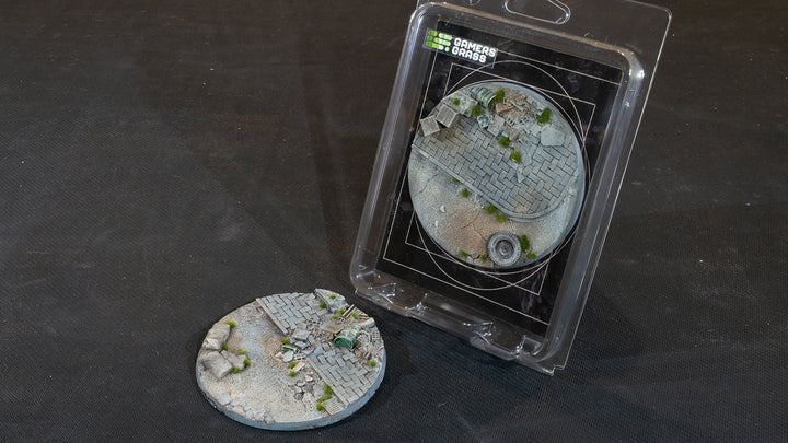 Gamers Grass Battle Ready Bases - Urban Warfare - Round 100mm (x1) | 738956789396