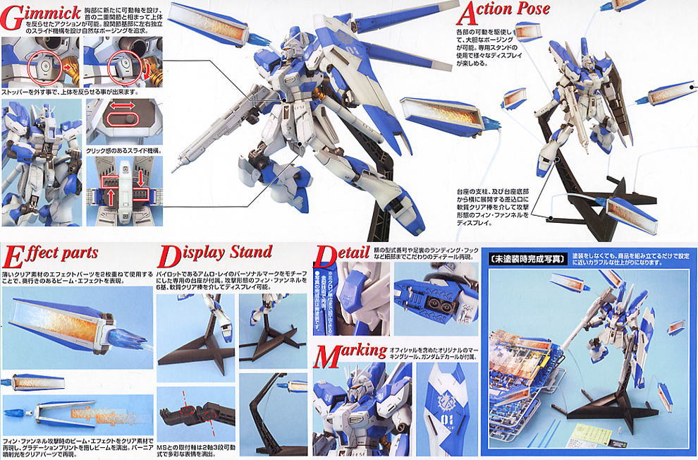 BANDAI HOBBY MG Hi Nu Gundam(4573102672339) - P-REX Hobby