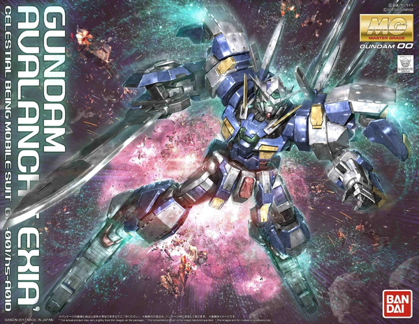 Bandai Gundam Avalanche Exia 'Mobile Suit Gundam 00V: Battlefield Record', Bandai MG 1/100