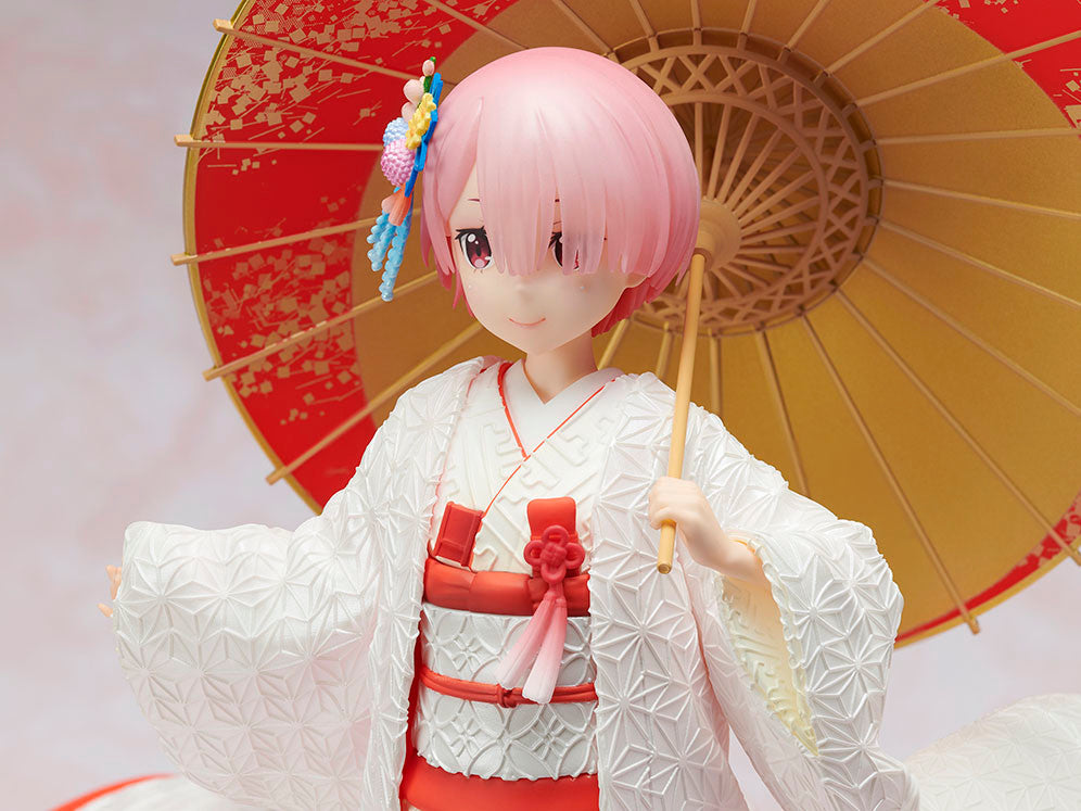 Re: Life in a different world from zero - Re:ゼロから始める異世界生活 - リゼロ - Re:Zero − Starting Life in Another World - Ram - F:Nex - Shiromuku - 1/7(FuRyu) | 4589584958847