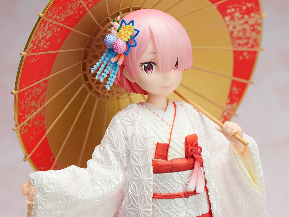 Re: Life in a different world from zero - Re:ゼロから始める異世界生活 - リゼロ - Re:Zero − Starting Life in Another World - Ram - F:Nex - Shiromuku - 1/7(FuRyu) | 4589584958847