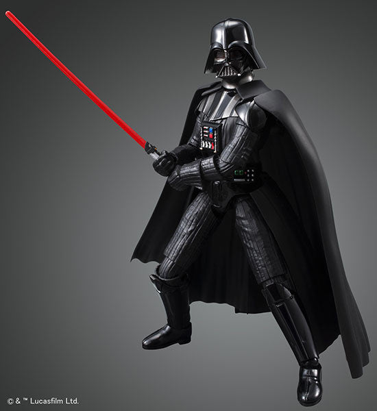 スター・ウォーズ - Darth Vader - Characters & Creatures, Star Wars Plastic Model - 1/12(Bandai)