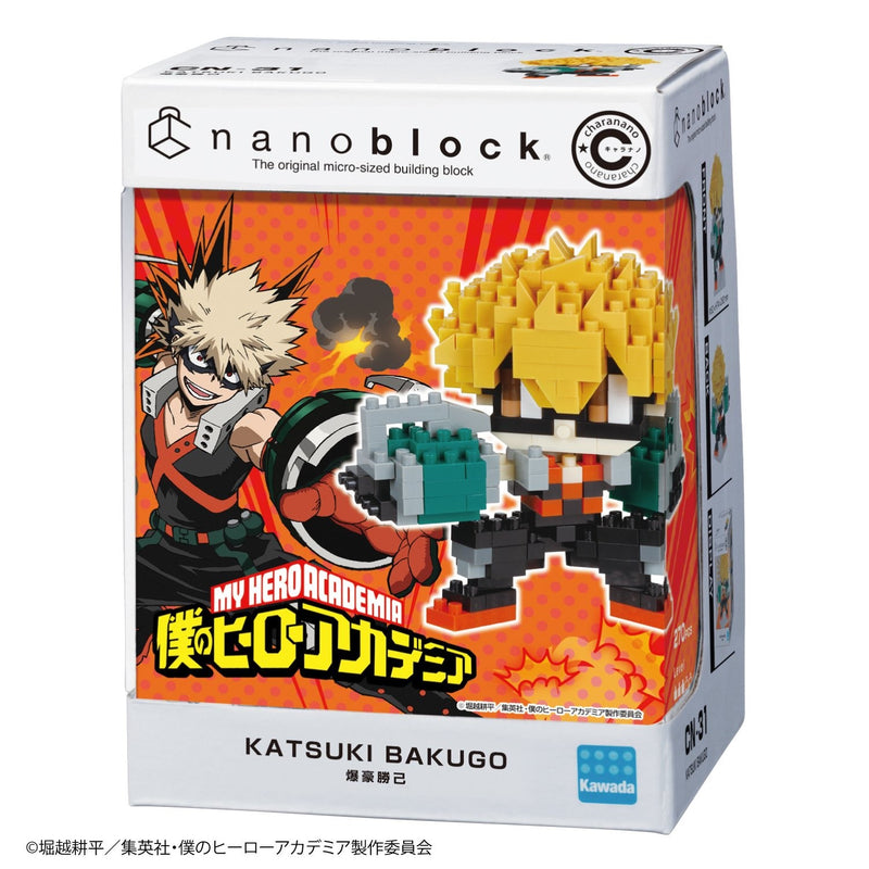 Nanoblock Charanano Series, Katsuki Bakugo "My Hero Academia"