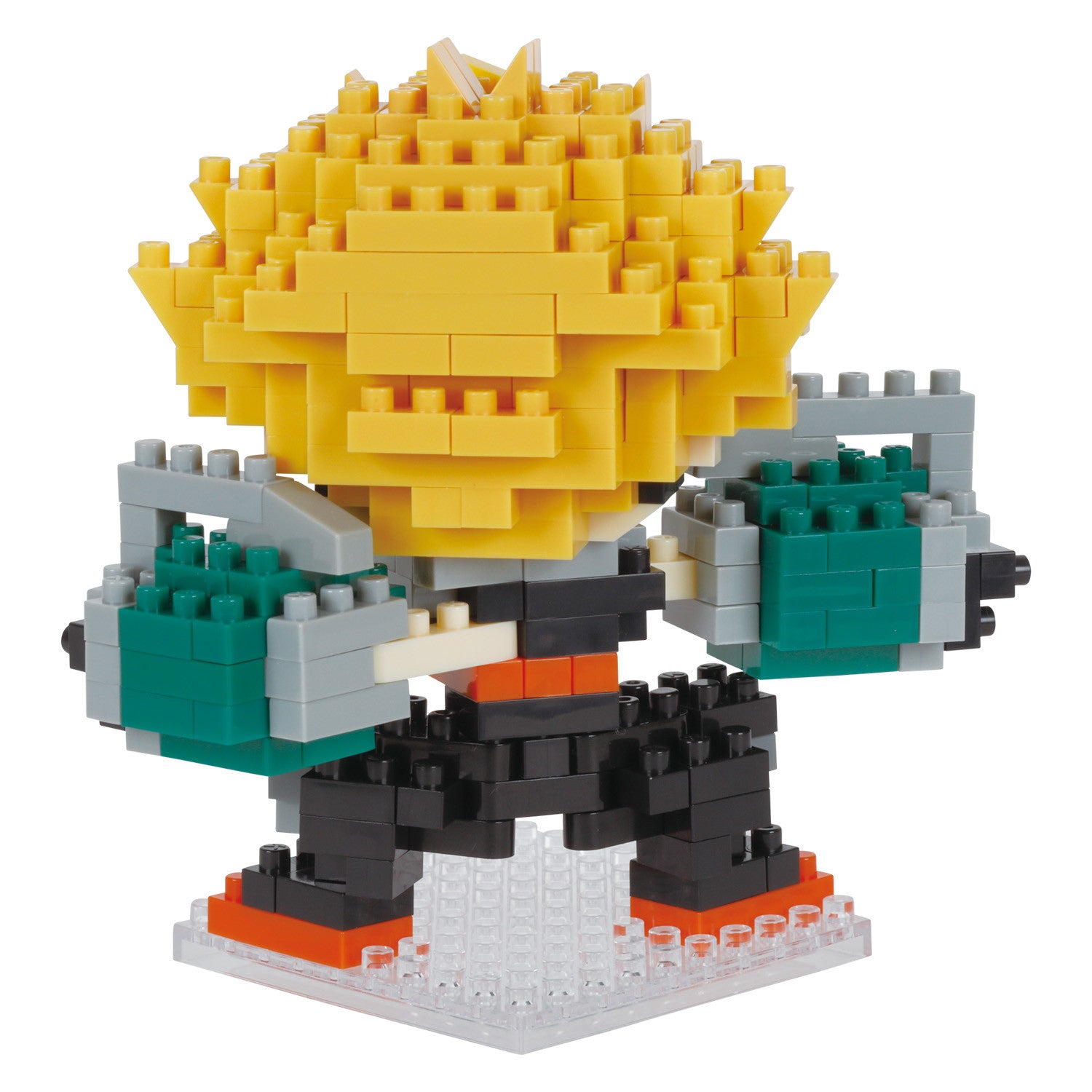 Nanoblock Charanano Series, Katsuki Bakugo "My Hero Academia" - P-REX Hobby