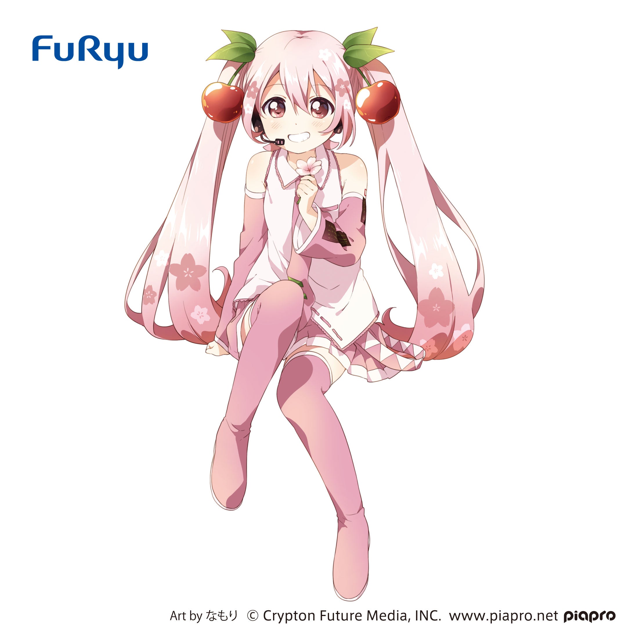 Good Smile Company Hatsune Miku Series Noodle Stopper Figure-Sakura Miku 2022