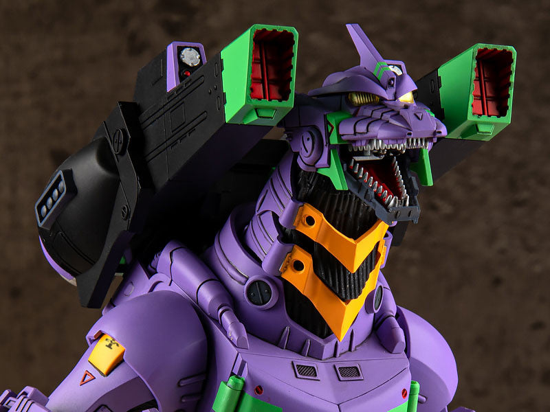 Aoshima Godzilla VS Evangelion Mechagodzilla (Type-3 Kiryu Eva Unit-01 Color Ver.) | 4905083109540