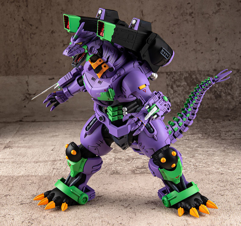 Aoshima Godzilla VS Evangelion Mechagodzilla (Type-3 Kiryu Eva Unit-01 Color Ver.) | 4905083109540