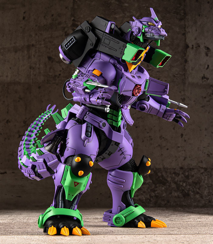 Aoshima Godzilla VS Evangelion Mechagodzilla (Type-3 Kiryu Eva Unit-01 Color Ver.) | 4905083109540