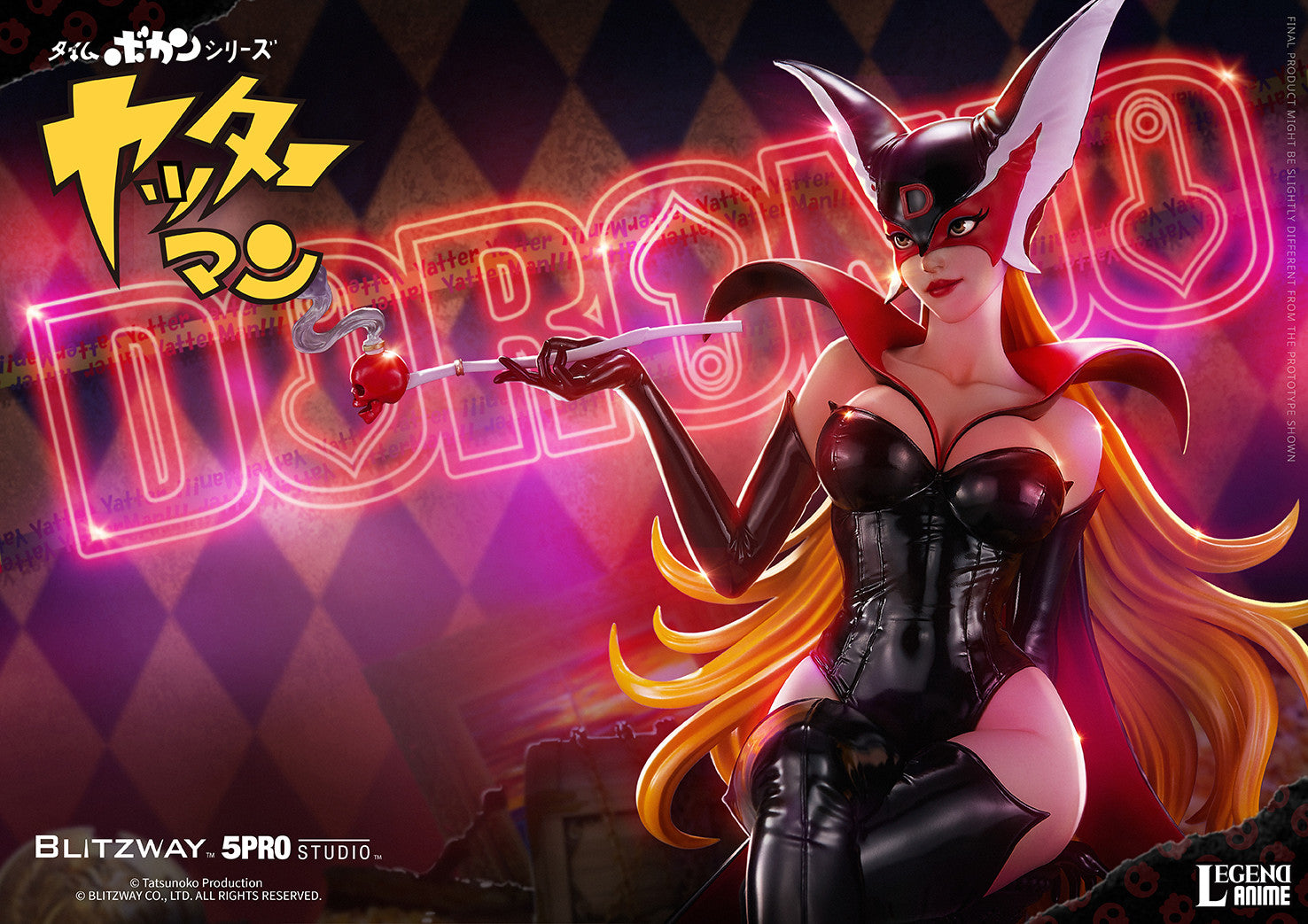 Blitzway 1/4 Doronjo 'Time Bokan Series: Yattaman', 5Pro Studio Legend Anime Statue - P-REX Hobby