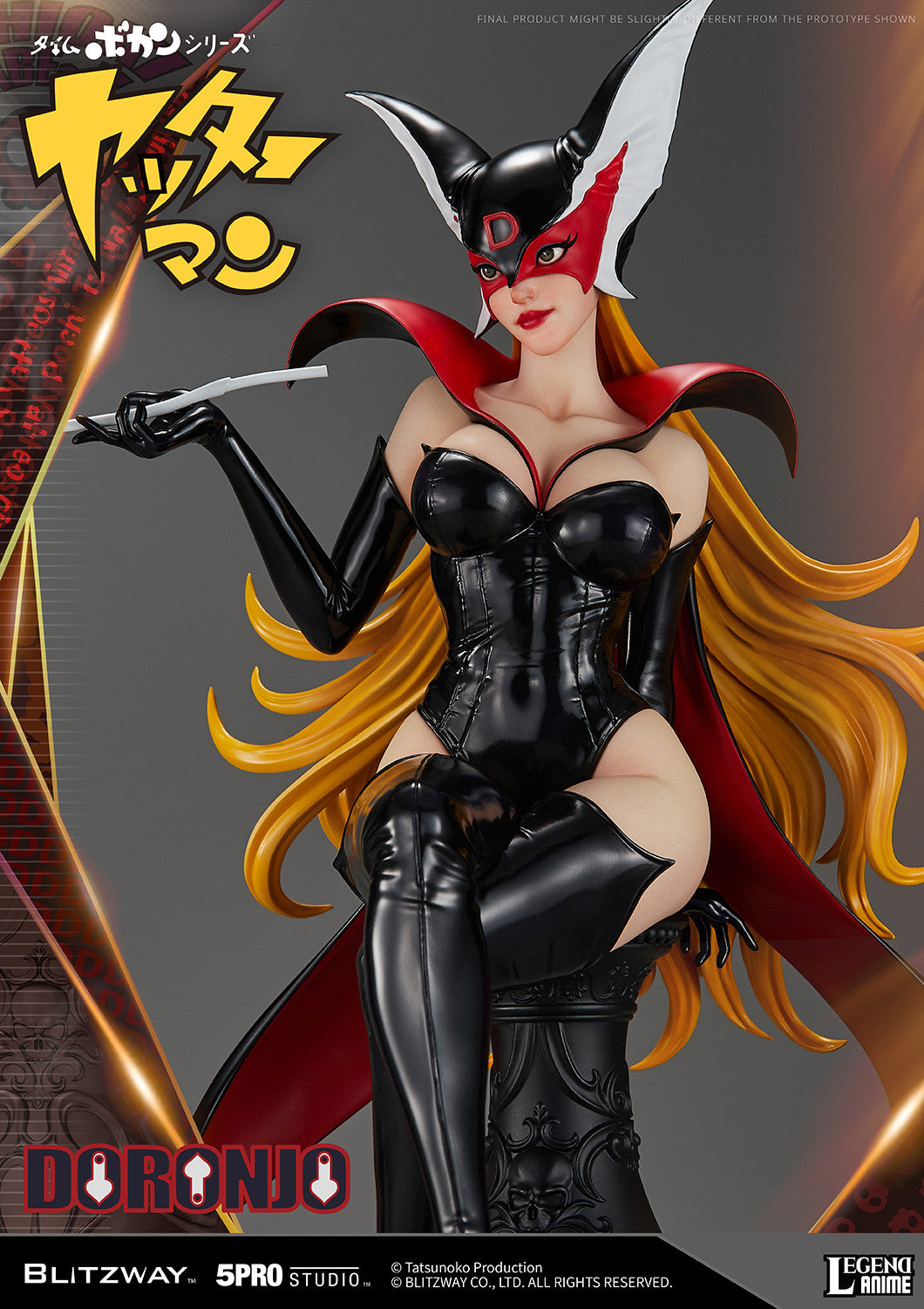 Blitzway 1/4 Doronjo 'Time Bokan Series: Yattaman', 5Pro Studio Legend Anime Statue - P-REX Hobby