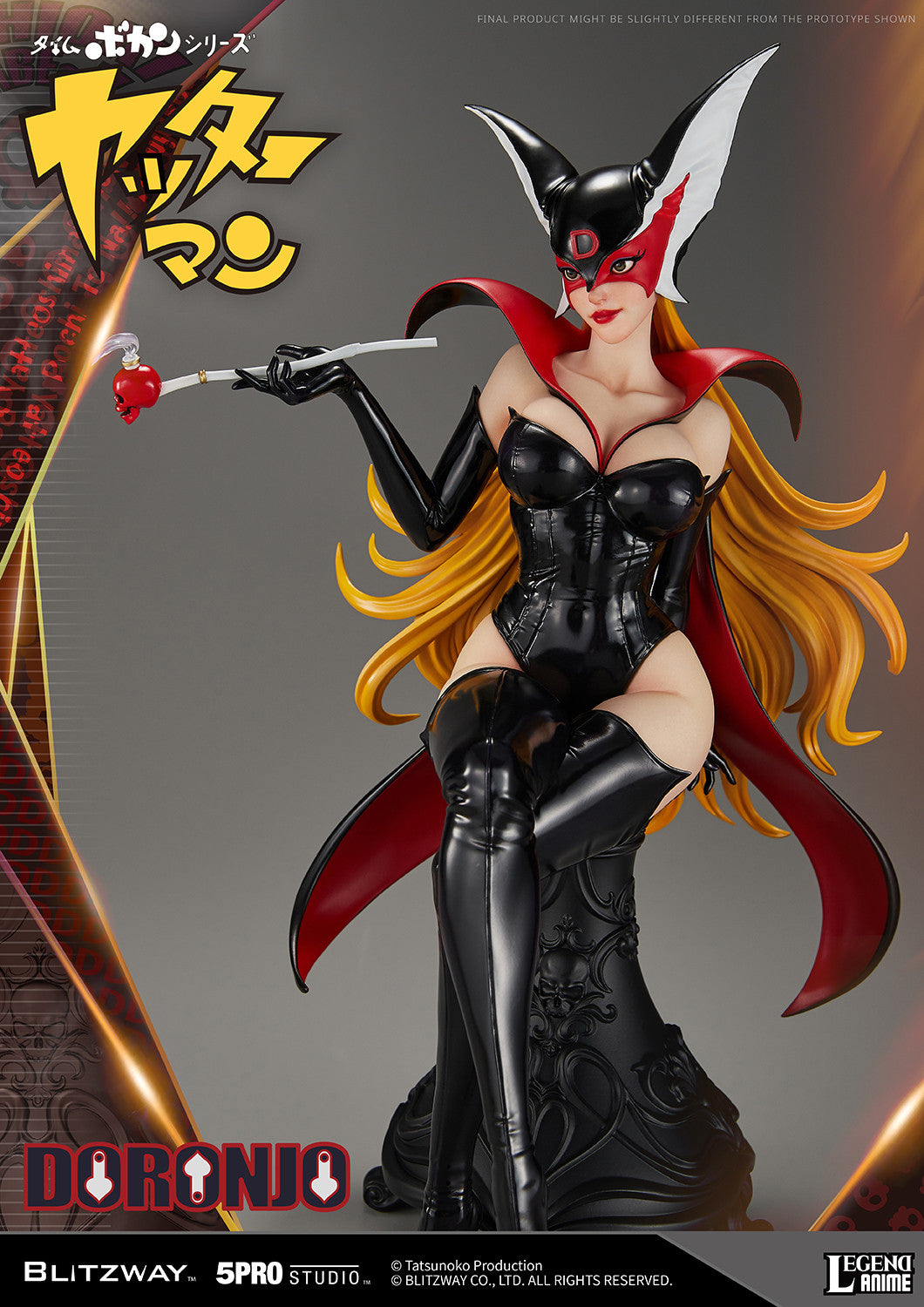 Blitzway 1/4 Doronjo 'Time Bokan Series: Yattaman', 5Pro Studio Legend Anime Statue - P-REX Hobby