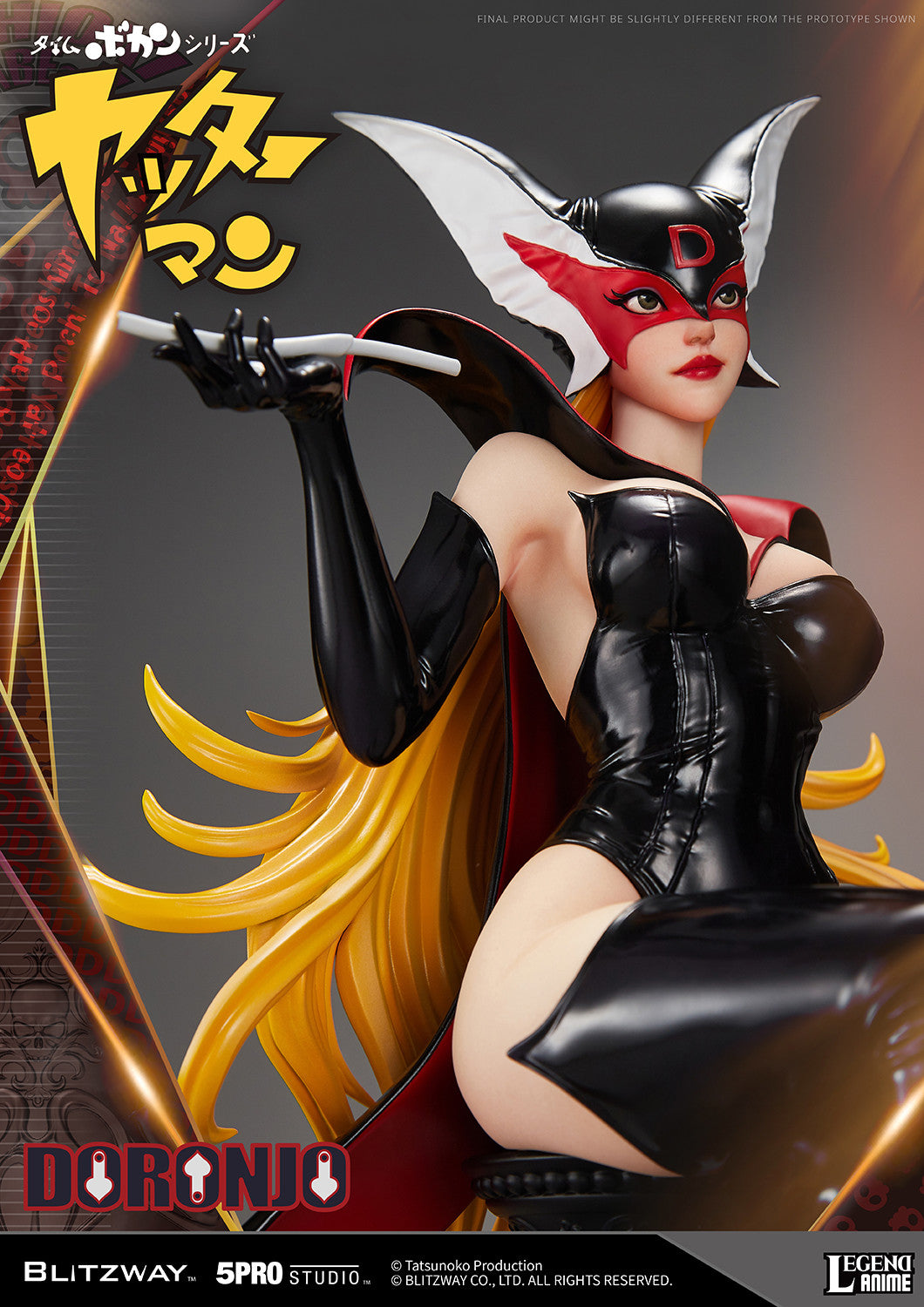 Blitzway 1/4 Doronjo 'Time Bokan Series: Yattaman', 5Pro Studio Legend Anime Statue - P-REX Hobby